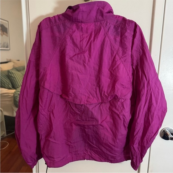VINTAGE Reebok Purple Windbreaker Athletic Jacket - Picture 5 of 5